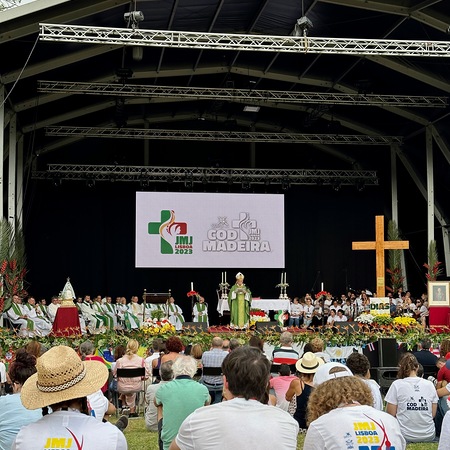 Messe mit Bischof der Diözese in Funchal