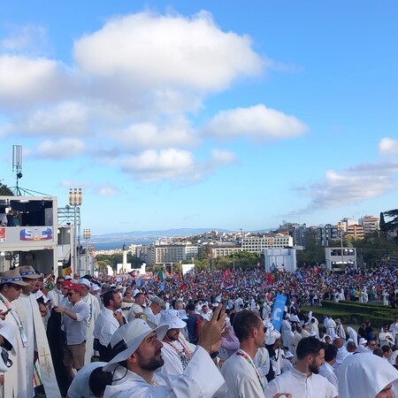 Eröffnungsmesse in Lissabon