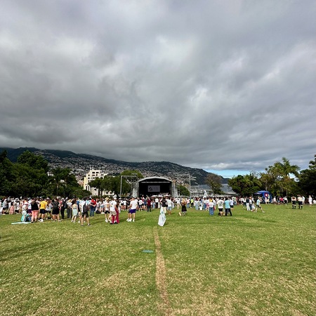 Messe mit Bischof der Diözese in Funchal