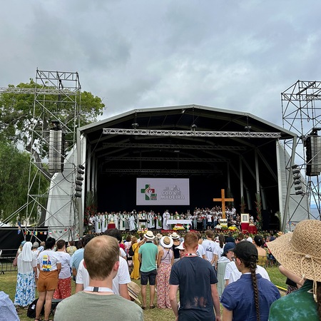 Messe mit Bischof der Diözese in Funchal